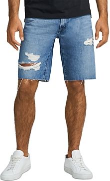 Eli Cut-Off Slim Fit Jean Shorts in Kazakort