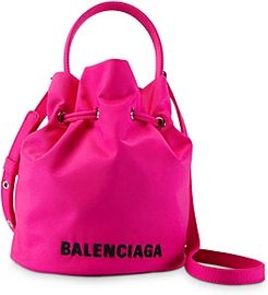 Xs Wheel Drawstring Fluo Bucket Bag