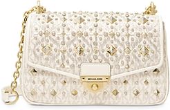 Soho Large Embellished Chain Shoulder Bag