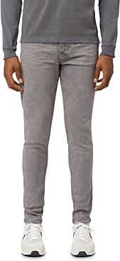 Zack Moto Skinny Jeans in Coated Ash