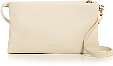 Mila Double Pouch Leather Crossbody