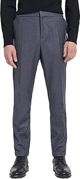 Wool Flannel Tailored Fit Pants