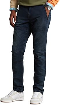 Classic Tapered Fit Utility Jeans in Daniels Wash