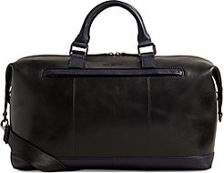 Raygon Leather Zip Holdall