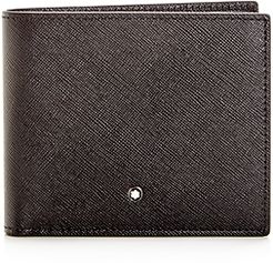 Sartorial Embossed Leather Bi-Fold Wallet