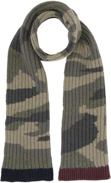 camouflage print scarf