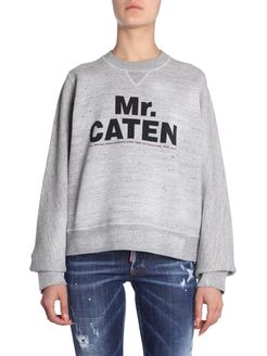 round collar sweatshirt