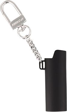 key ring with lighter holder