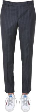 pinstripe trousers