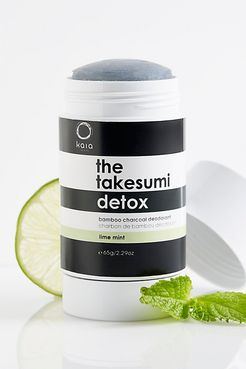 Takesumi Detox Deodorant by Kaia Naturals at Free People, Lime mint, One Size