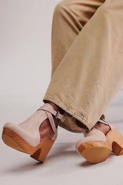 Cedar Clog by FP Collection at Free People, Blush Antique, EU 38