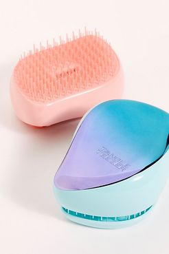 Tangle Teezers On The Go Metallic Detangling Brush by Tangle Teezer at Free People, Petrol Blue Ombre, One Size