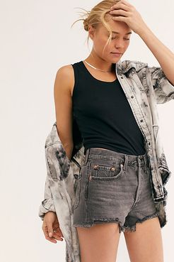 501 High-Rise Denim Shorts by Levi's at Free People, Eat Your Words, 24