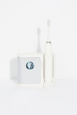 Elements Sonic Toothbrush with UV Sanitizing Charging Base by Dazzlepro at Free People, Silver, One Size