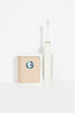 Elements Sonic Toothbrush with UV Sanitizing Charging Base by Dazzlepro at Free People, Gold, One Size