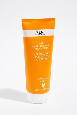 REN AHA Smart Renewal Body Serum by REN Skincare at Free People, Smart Renewal Body Serum, One Size