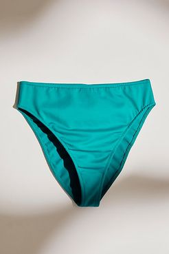 Delicious High-Cut Brief by Only Hearts at Free People, Emerald, S