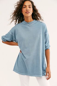 Be Free Tunic by We The Free at Free People, Shade Green, XL