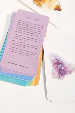 Crystals: The Stone Deck by Chronicle Books at Free People, Assorted, One Size