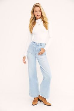 Sailor Jeans by Rolla's at Free People, Tash Blue, 27