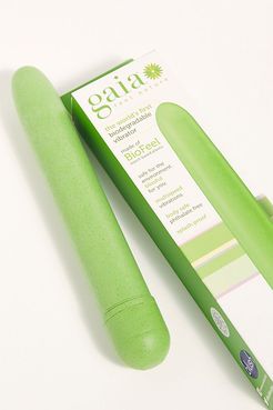 Eco Biodegradable Vibrator by Gaia at Free People, Green, One Size