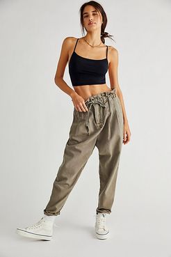 Margate Pleated Trouser by We The Free at Free People, Sugar Kelp, M