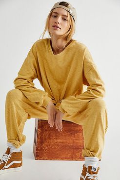 Culver City Set by FP Beach at Free People, Gold FInch, XS