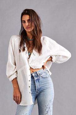 Summer Daydream Buttondown by We The Free at Free People, White, L