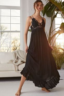 Adella Maxi Slip by FP One at Free People, Black, S