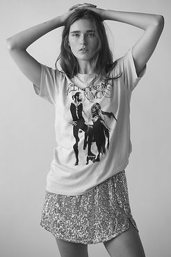 Fleetwood Mac Dancing Tee by Live Nation at Free People, Neutral Sage, XS