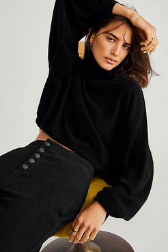 So Low So High Cashmere Sweater by Free People, Black, M