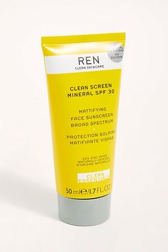 Clean Screen SPF 30 by REN Skincare at Free People, One, One Size