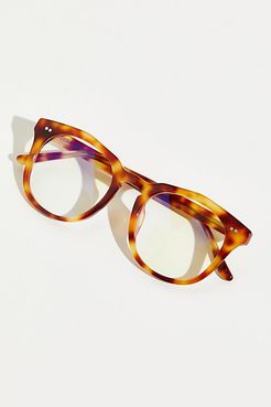 Weston Blue Light Glasses by DIFF Eyewear at Free People, Amber Tort, One Size