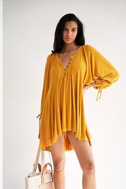 Winter Sun Tunic by We The Free at Free People, Sueded Tan, XS