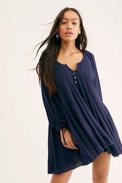 Winter Sun Tunic by We The Free at Free People, Indigo Lost, XS