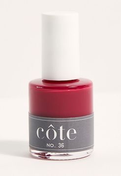 10-Free Nail Polish by Côte at Free People, Warm Rich Berry, One Size