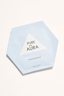 Metallic Foil Sheet Mask by Pure Aura at Free People, Silver, One Size