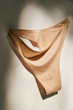 High End Eco Thong by HAH at Free People, Latte, S