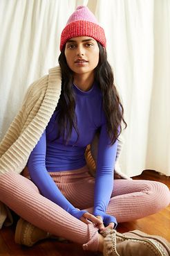 Rocky Seamless Turtleneck by Intimately at Free People, Iris, XS/S