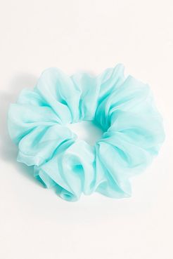 Sheer Super Scrunchie by Free People, Sky, One Size