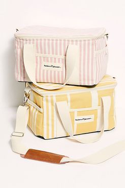 Business & Pleasure Premium Beach Cooler by Business & Pleasure Co. at Free People, Lauren's Pink Stripe, One Size