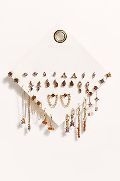 Set For Life Stud Earring Set by Free People, Amber, One Size