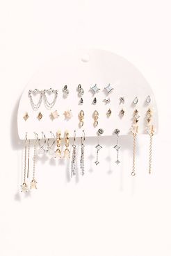 Set For Life Stud Earring Set by Free People, Mixed Opal, One Size