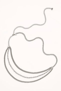 Flames Belt by 8 Other Reasons at Free People, Silver, One Size
