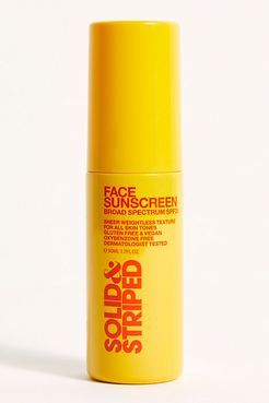 Face Sunscreen SPF 30 by Solid & Striped at Free People, One, One Size