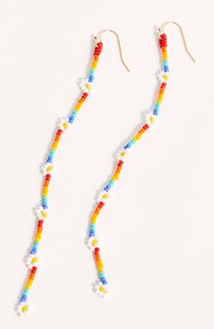 Tallulah Earrings by Casa Clara at Free People, Rainbow, One Size