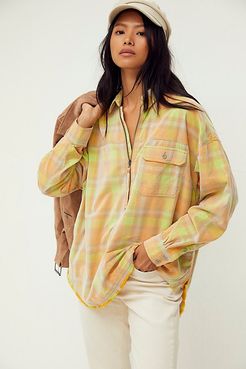Polar Pullover by We The Free at Free People, Mango Combo, XS