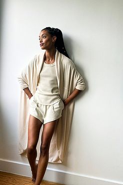 Cuddle Up Cardi by FP Beach at Free People, Cream, XS