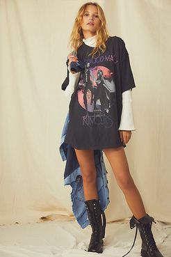 Fleetwood Mac Tee Shirt Dress by Live Nation at Free People, Black, XS/S