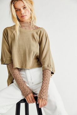 CC Tee by We The Free at Free People, Tropical Nut, S